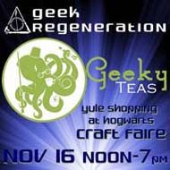 Geek Regeneration Instagram Event @ Geeky Teas